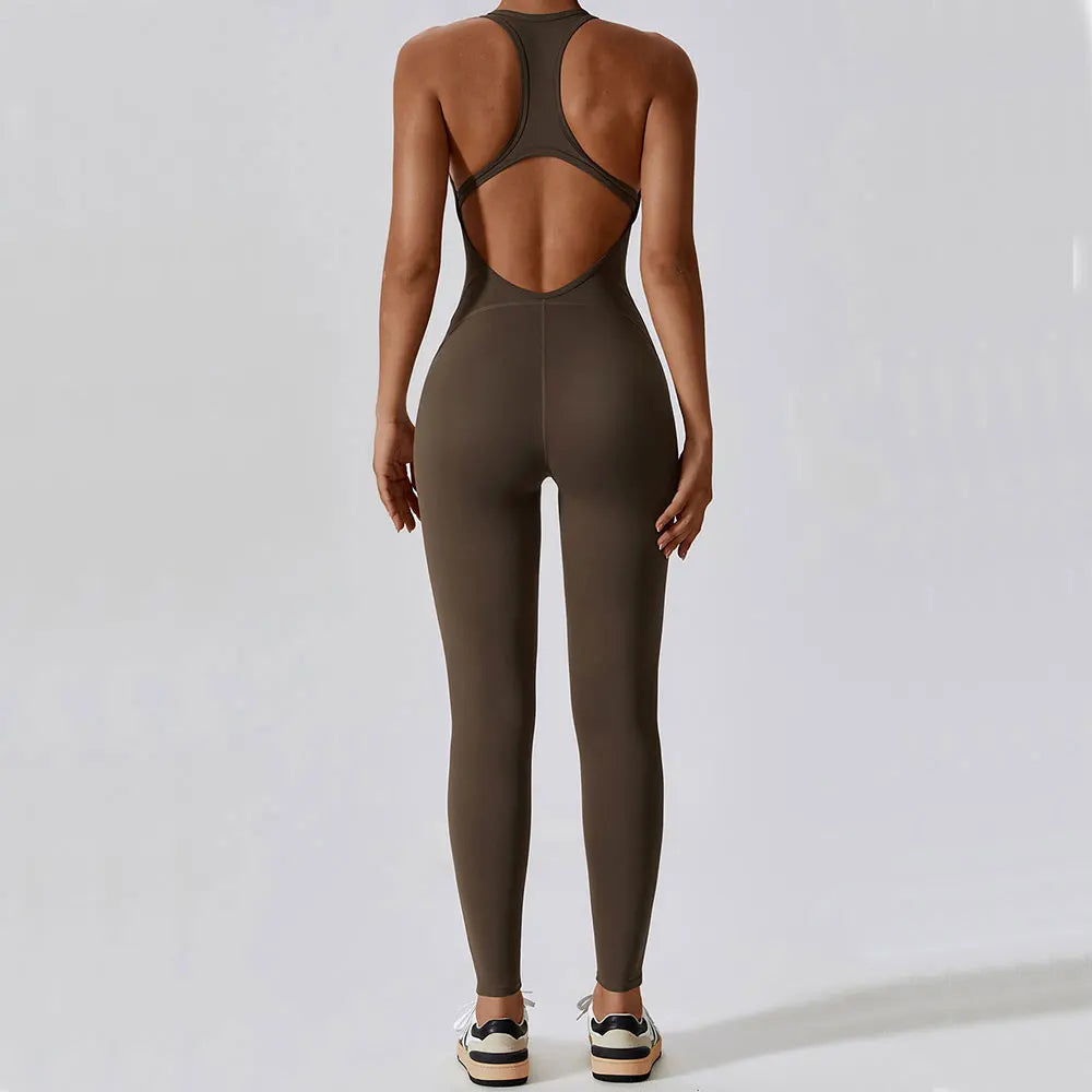 Elevate Your Workout with Our Stylish Yoga Jumpsuit - Perfect for Pilates and Fitness Enthusiasts!