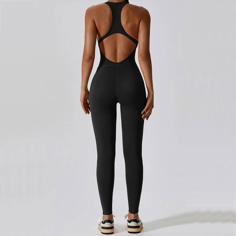Elevate Your Workout with Our Stylish Yoga Jumpsuit - Perfect for Pilates and Fitness Enthusiasts!