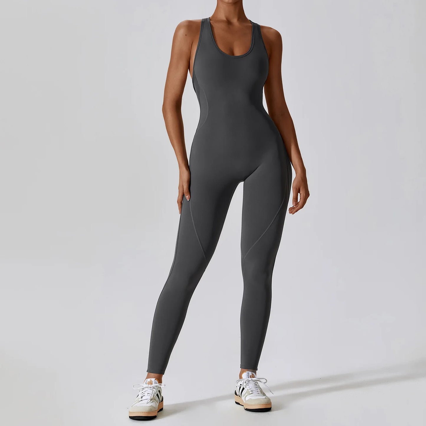 Elevate Your Workout with Our Stylish Yoga Jumpsuit - Perfect for Pilates and Fitness Enthusiasts!