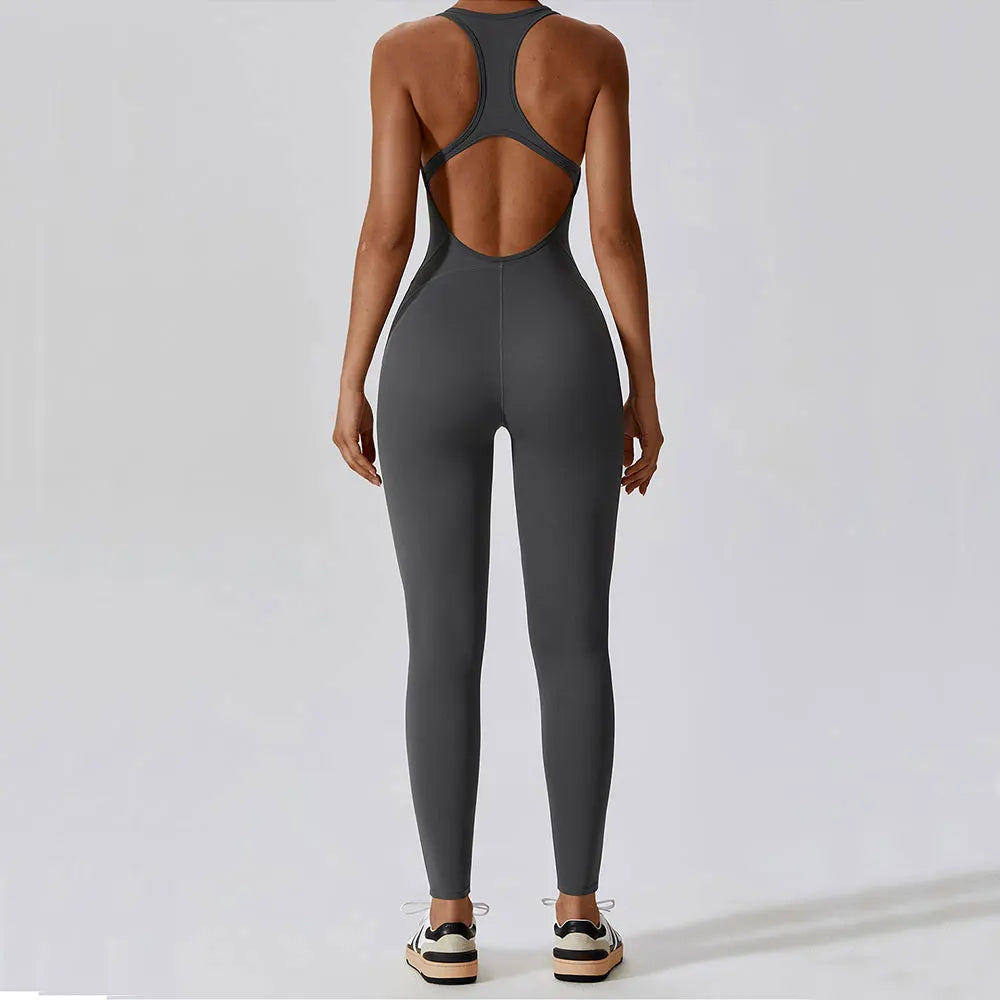 Elevate Your Workout with Our Stylish Yoga Jumpsuit - Perfect for Pilates and Fitness Enthusiasts!
