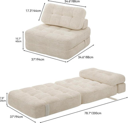 Transform Your Space with the Yitahome 2-in-1 Foldable Sofa Bed – Ultimate Comfort and Style for Any Room!