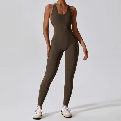 Elevate Your Workout with Our Stylish Yoga Jumpsuit - Perfect for Pilates and Fitness Enthusiasts!