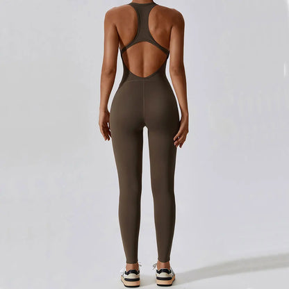 Elevate Your Workout with Our Stylish Yoga Jumpsuit - Perfect for Pilates and Fitness Enthusiasts!