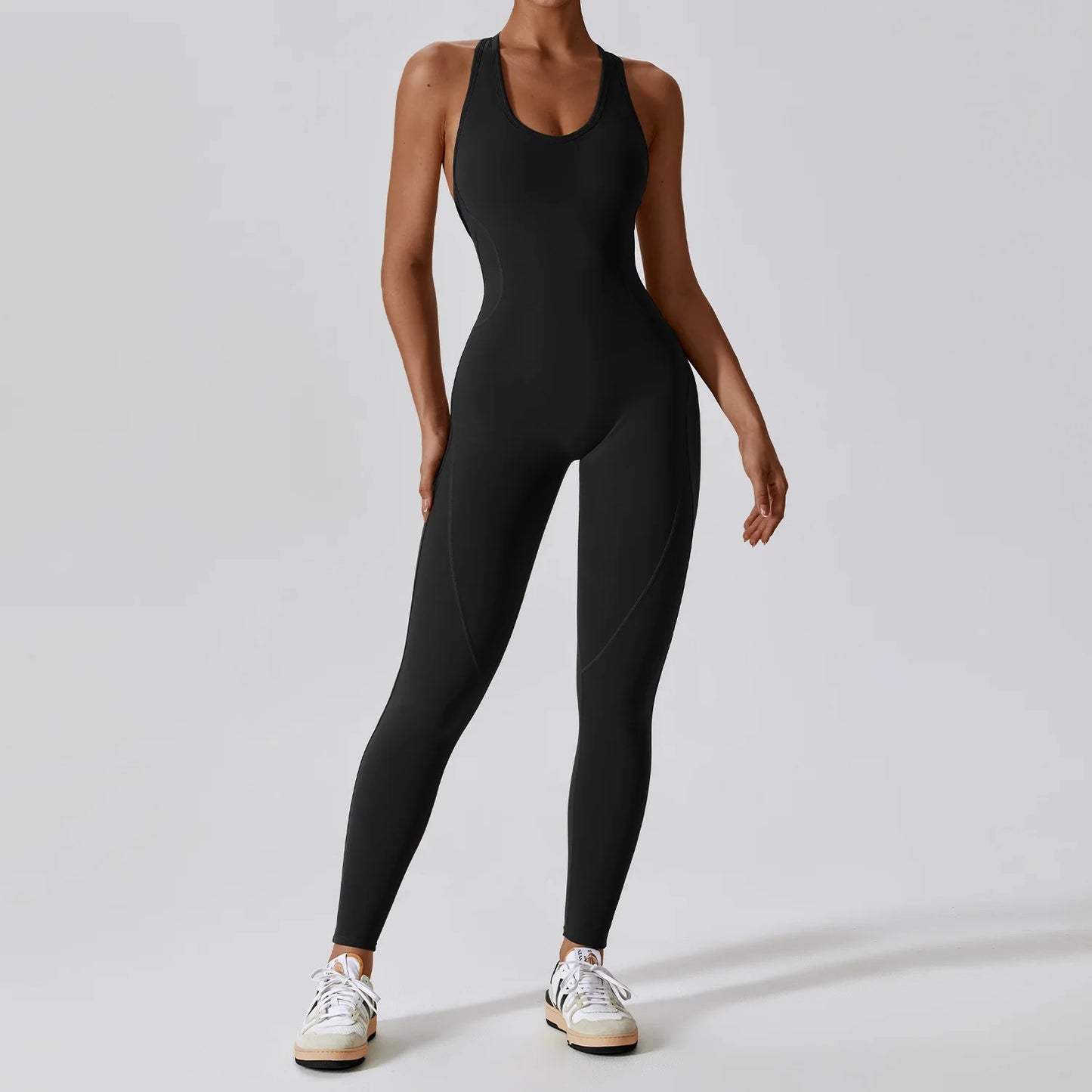 Elevate Your Workout with Our Stylish Yoga Jumpsuit - Perfect for Pilates and Fitness Enthusiasts!