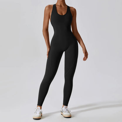 Elevate Your Workout with Our Stylish Yoga Jumpsuit - Perfect for Pilates and Fitness Enthusiasts!