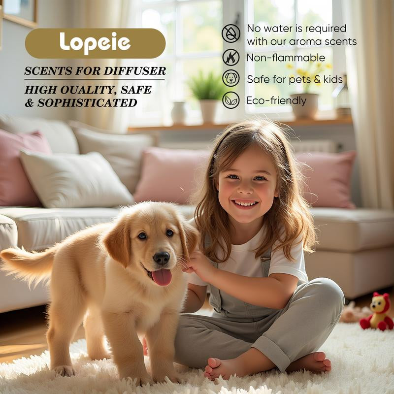 Lopeie Hotel Diffuser Oil Inspired by the Ritz-Carlton Hotel - 250 Ml 8.45 Fl Oz -Aroma Oil Fragrance Oil Blend Lemon, Lavender & Wood Notes for Aromatherapy Diffusers and Humidifiers