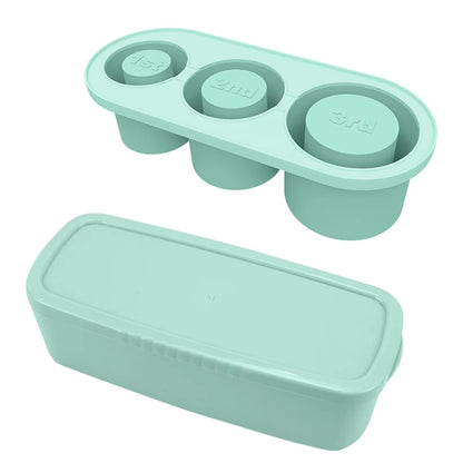 Premium Silicone Ice Cube Molds with Lid for Effortless Ice Creation in 30/40 Oz Tumblers and Water Mugs