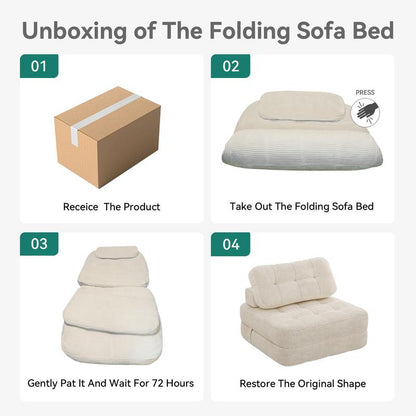 Transform Your Space with the Yitahome 2-in-1 Foldable Sofa Bed – Ultimate Comfort and Style for Any Room!
