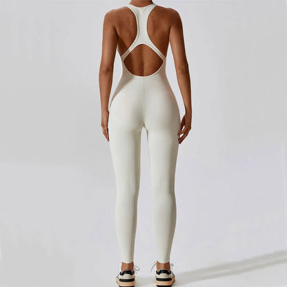 Elevate Your Workout with Our Stylish Yoga Jumpsuit - Perfect for Pilates and Fitness Enthusiasts!