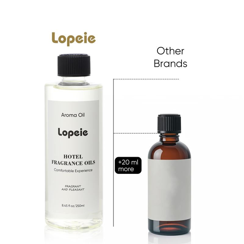 Lopeie Hotel Diffuser Oil Inspired by the Ritz-Carlton Hotel - 250 Ml 8.45 Fl Oz -Aroma Oil Fragrance Oil Blend Lemon, Lavender & Wood Notes for Aromatherapy Diffusers and Humidifiers