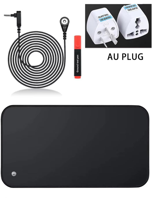 30x60cm Earthing Grounding Mat: Enhance Sleep Quality, Improve Circulation, and Alleviate Pain for Optimal Desk Comfort
